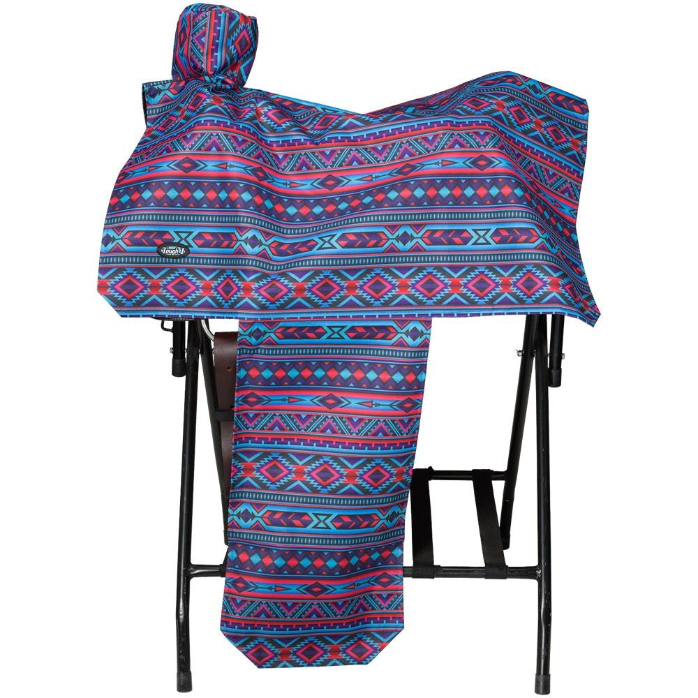 Tough1 Painted Canyon Western Total Saddle Cover