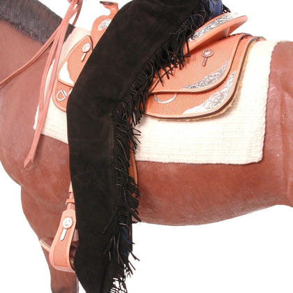 Tough1 Premium Suede Equitation Chaps