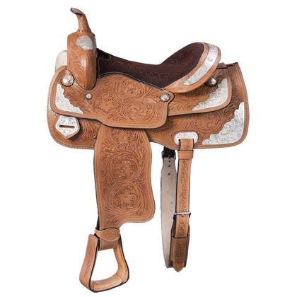 King Series Mccoy Trail Saddle With Silver