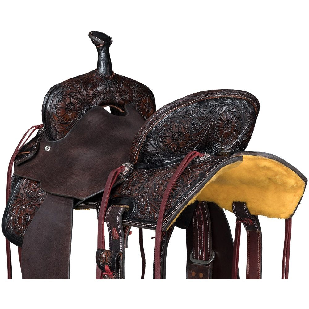Silver Royal Sawyer Barrel Saddle