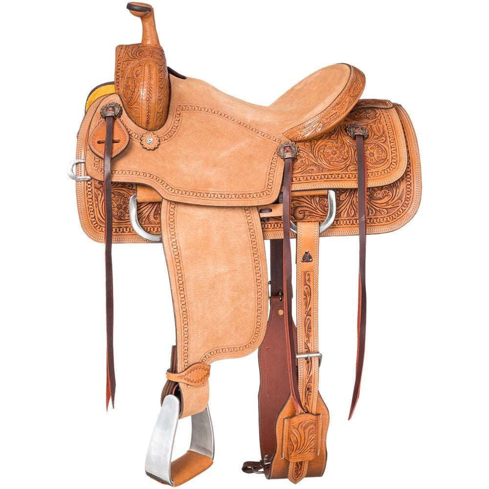 Silver Royal Wells Ranch Cutter Saddle