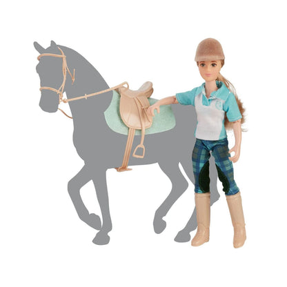 Breyer Greta - English Rider & Tack