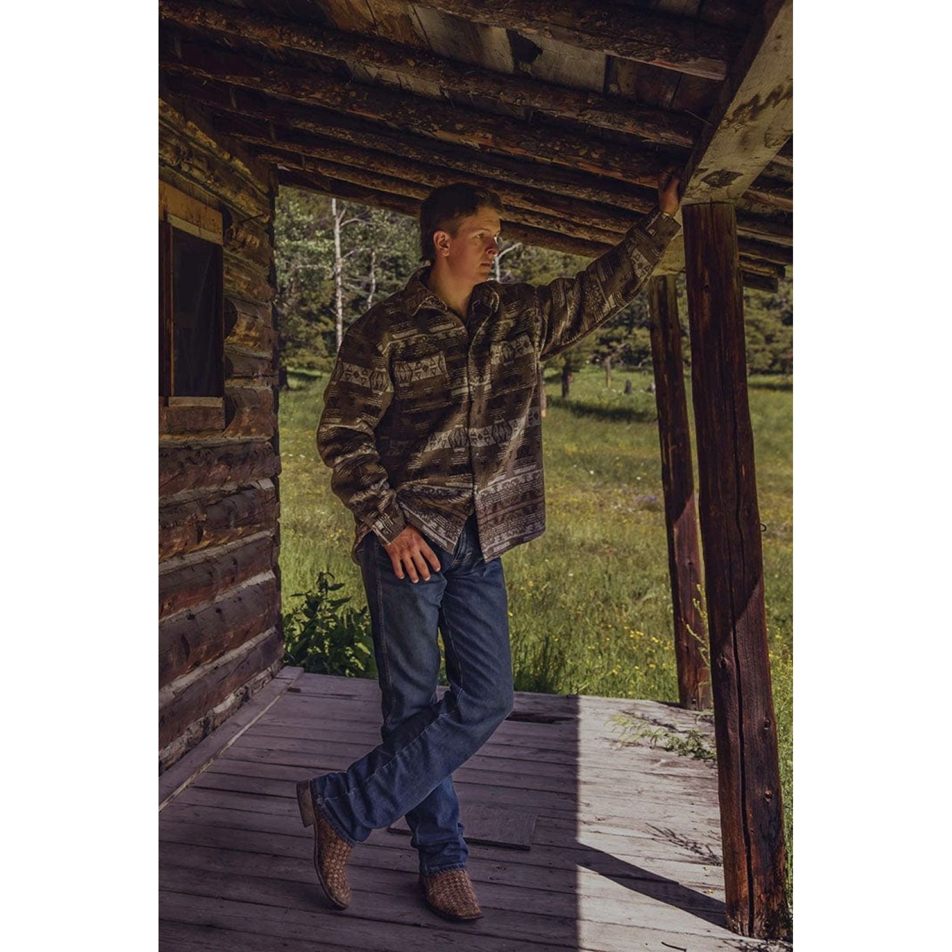 Outback Trading Mens Hudson Shirt Jacket