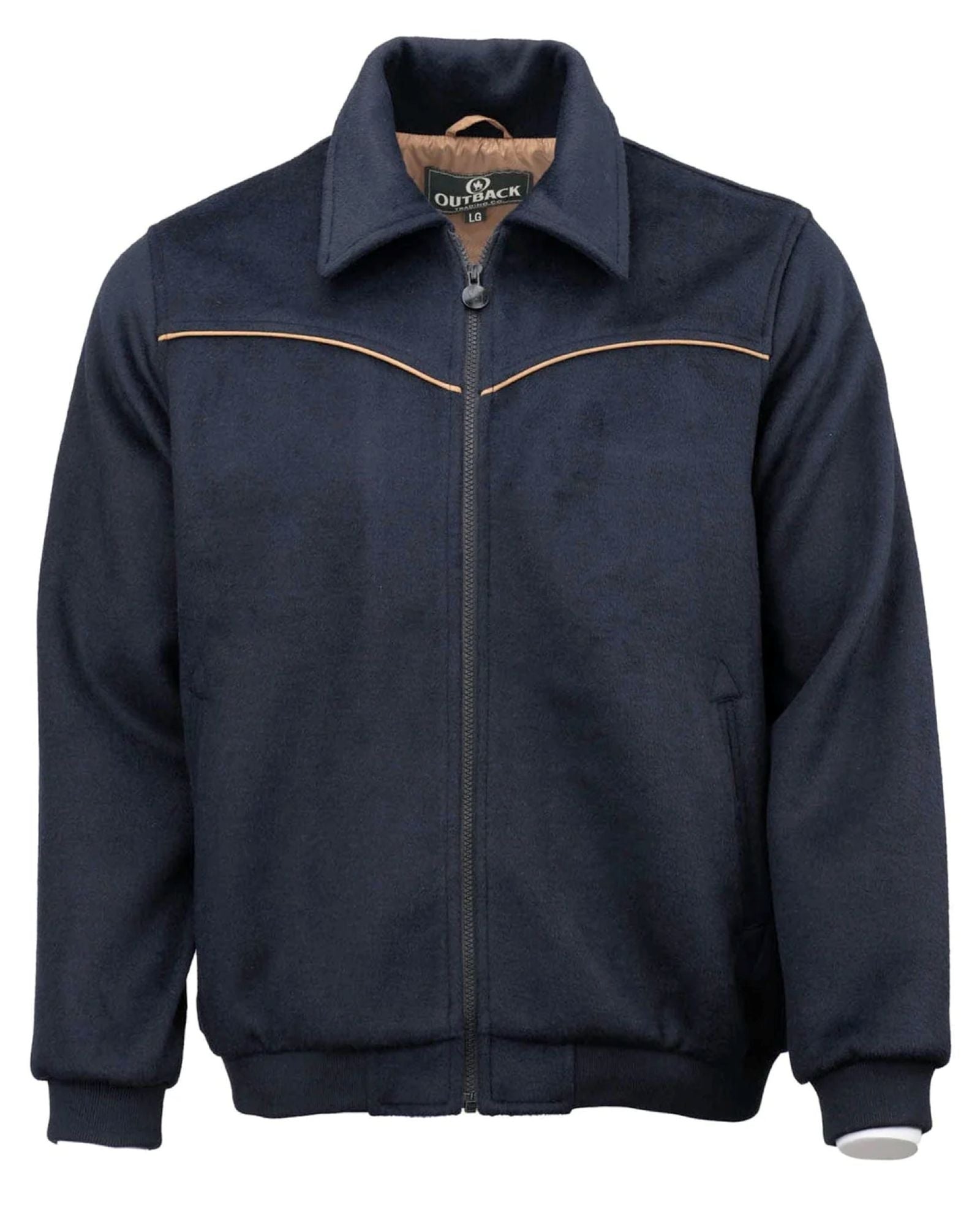 Outback Trading Mens Varsity Jacket