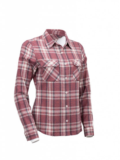 Outback Trading Ladies Cotton Plaid Outback Shirt