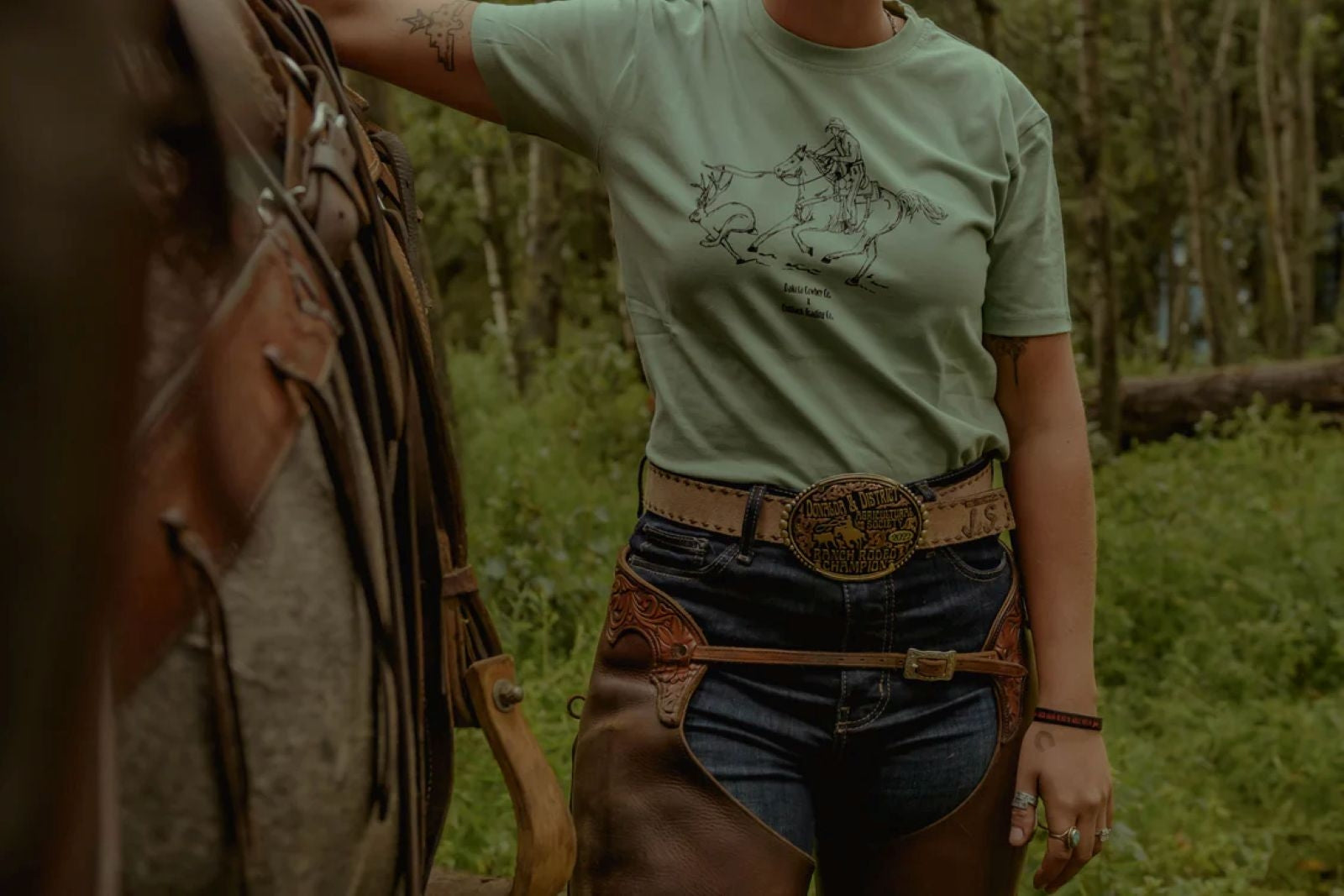 Outback Trading Jackalope Jamboree Tee
