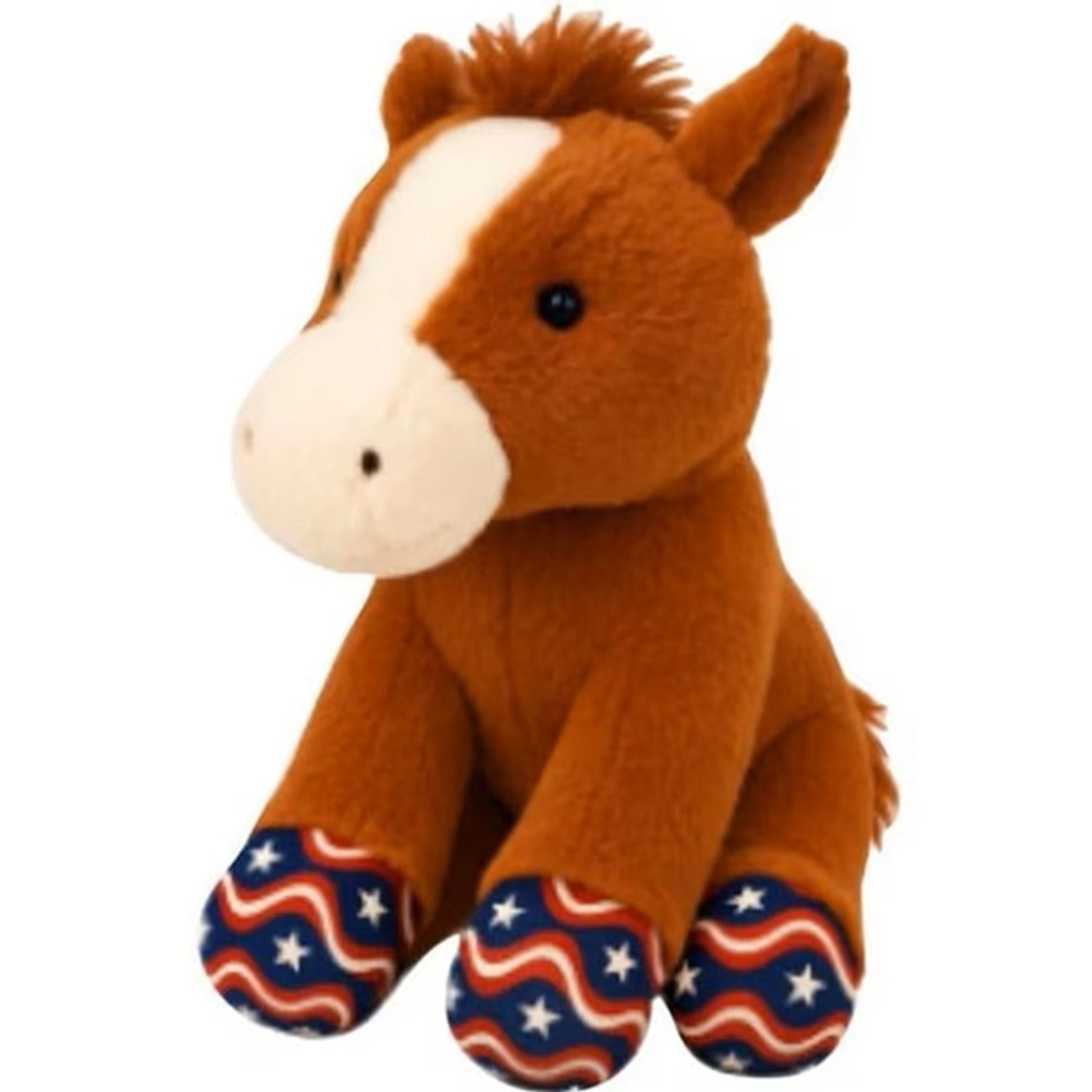 Multipet Jumbo Americana Sitting Horse Dog Toy