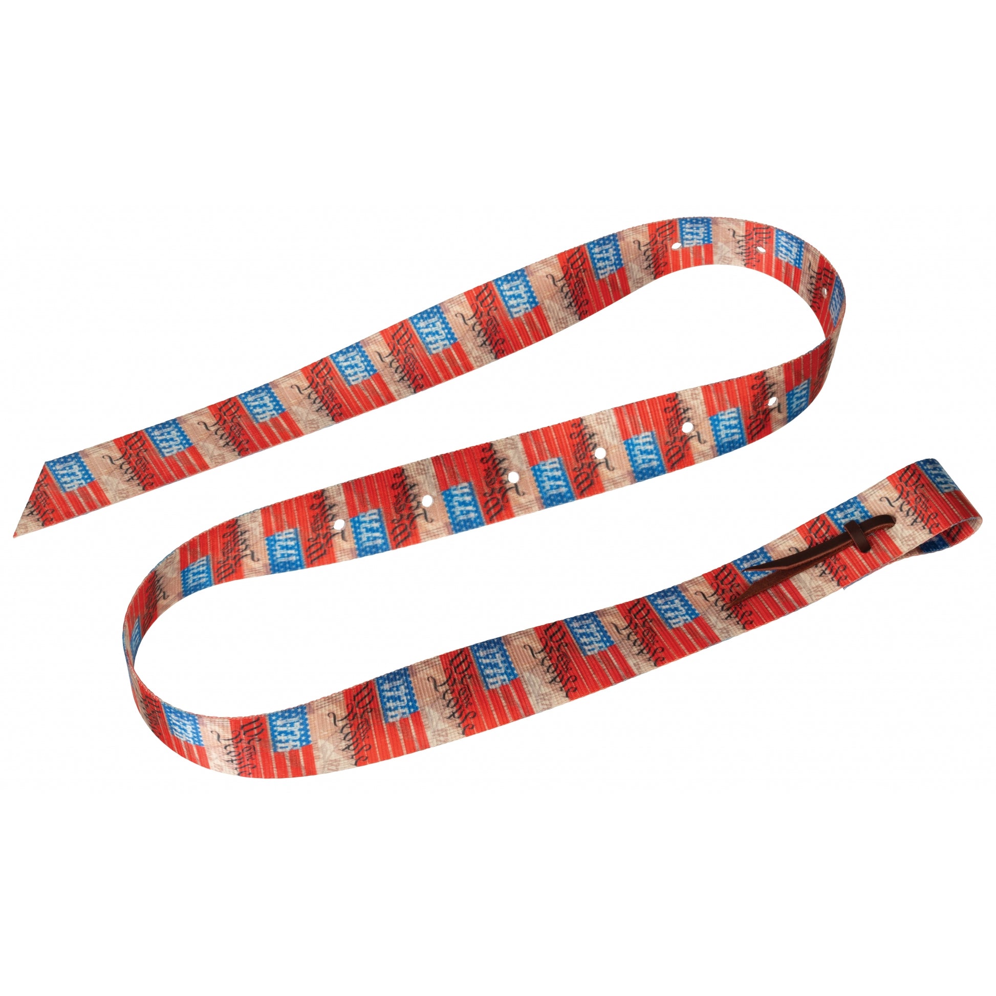 Weaver Patterned Poly Tie Strap with Holes