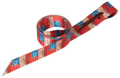 Weaver Patterned Poly Tie Strap with Holes