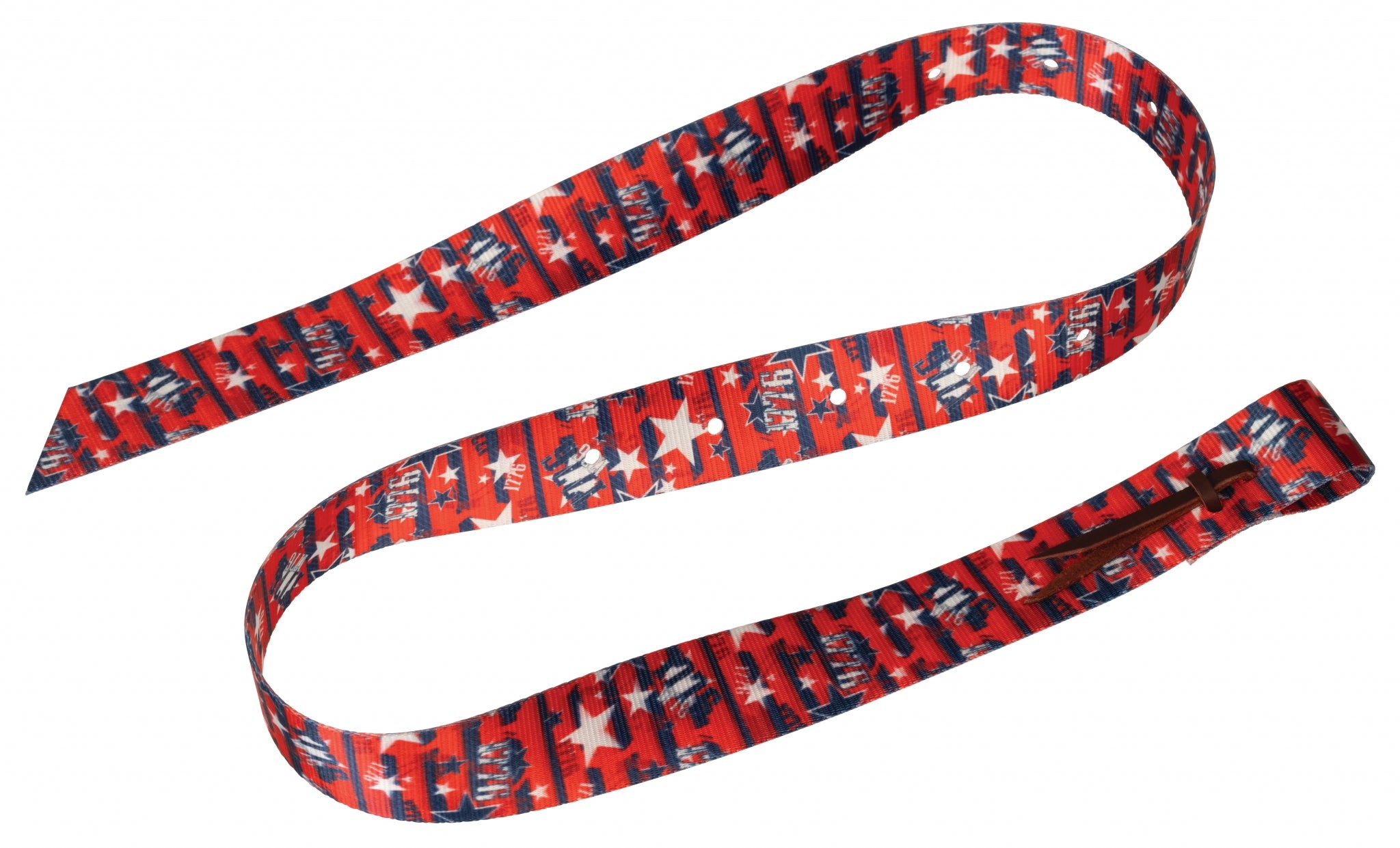Weaver Patterned Poly Tie Strap with Holes
