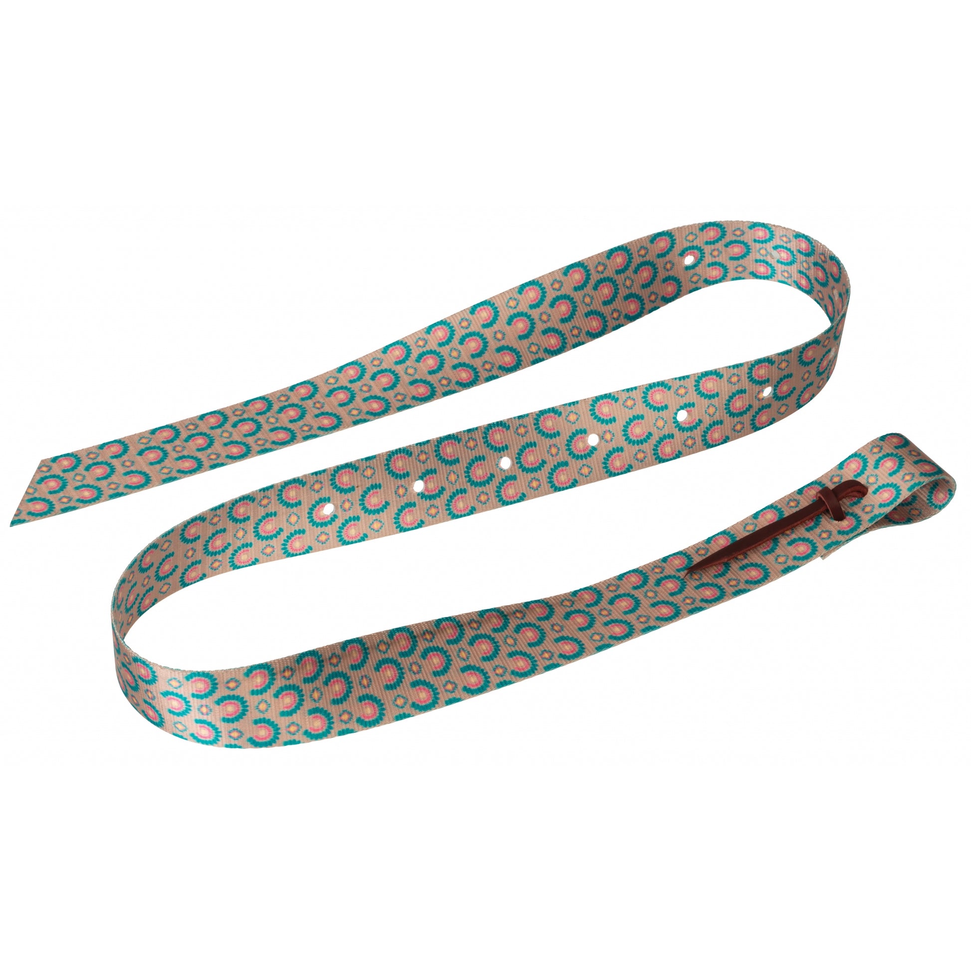 Weaver Patterned Poly Tie Strap with Holes