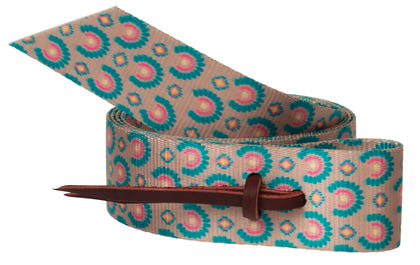 Weaver Patterned Poly Tie Strap with Holes