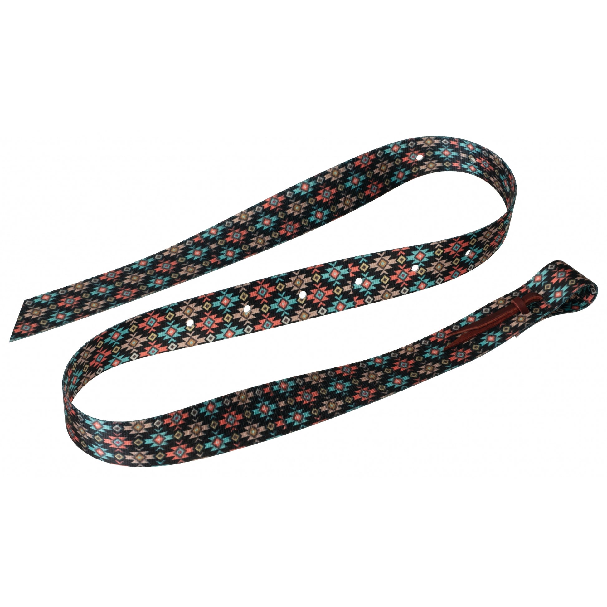Weaver Patterned Poly Tie Strap with Holes