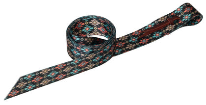 Weaver Patterned Poly Tie Strap with Holes