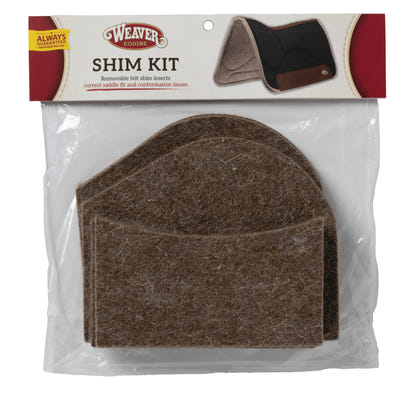 Weaver Felt Shim Saddle Pad Insert Kit