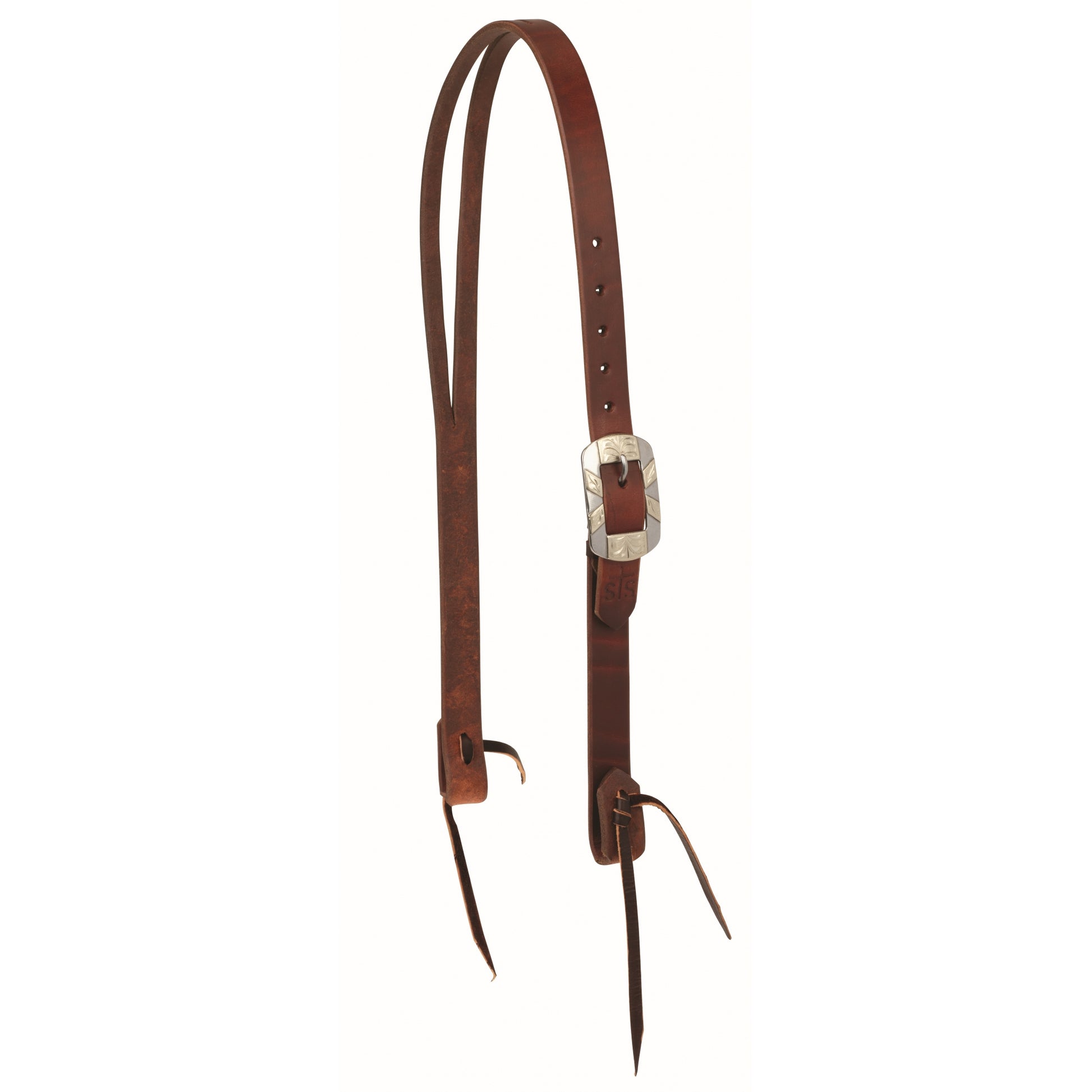 Weaver STS Ranch Signature Tack Harness Leather Split Ear Headstall