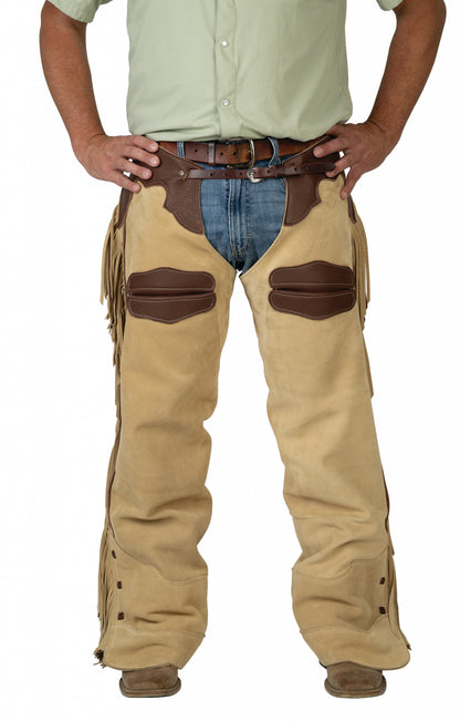 Weaver Premium Western Leather Chaps