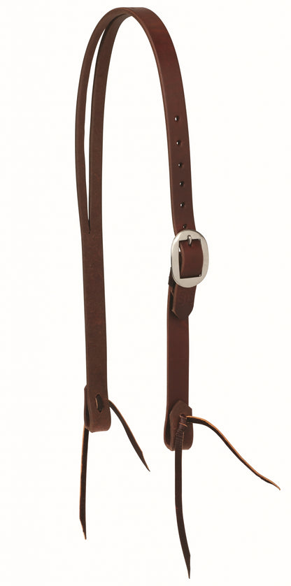 Weaver STS Ranch Signature Tack Harness Leather Split Ear Headstall