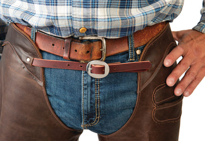 Weaver Western Leather Chaps