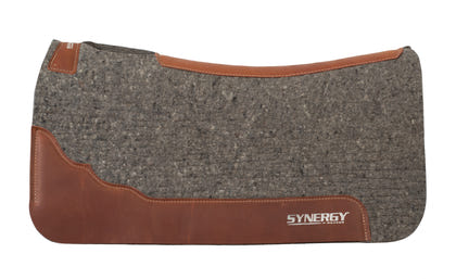 Weaver Synergy Contoured Steam Pressed 100% Merino Wool Felt Performance Saddle Pad