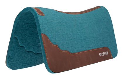 Weaver Synergy Contoured Steam Pressed 100% Merino Wool Felt Performance Saddle Pad