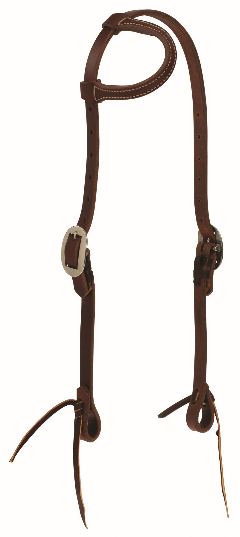 Weaver STS Ranch Signature Tack Harness Leather Sliding Ear Headstall