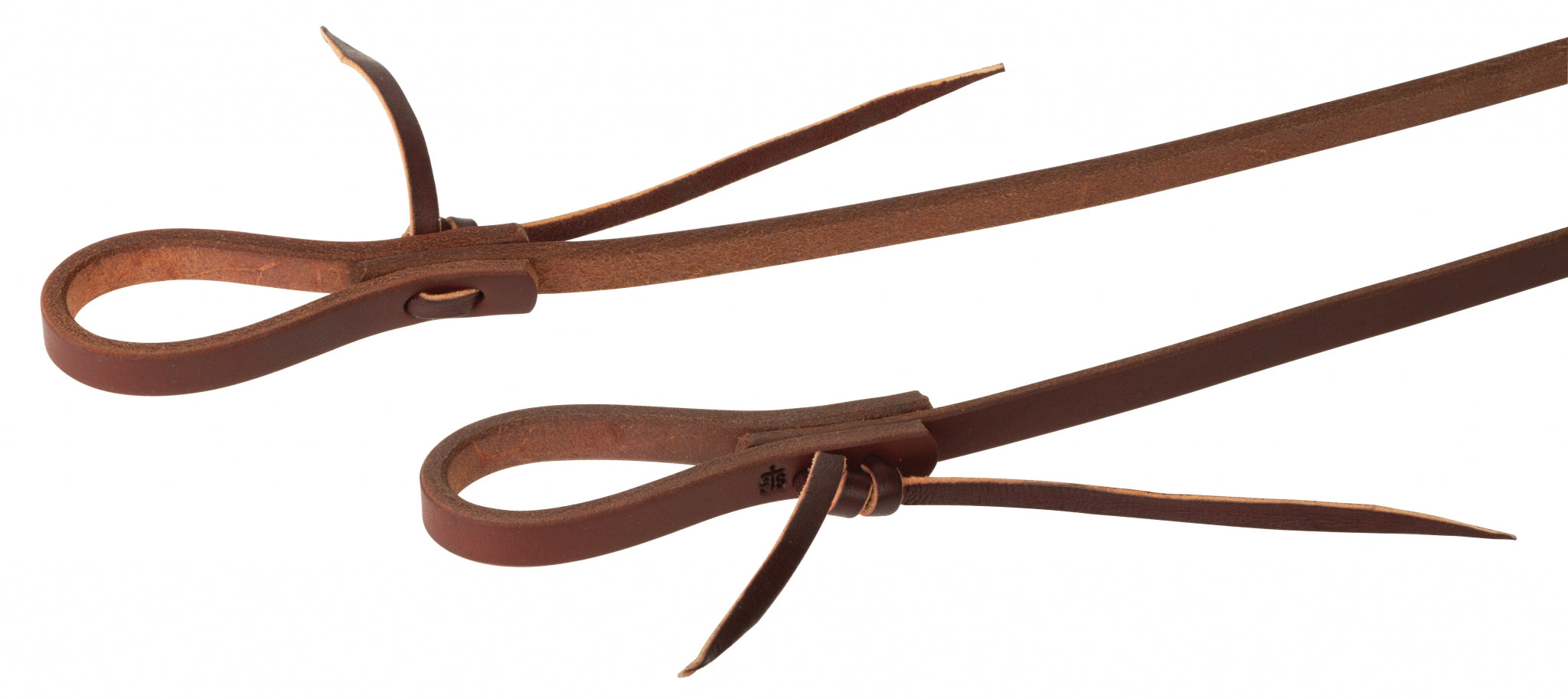 Weaver STS Ranch Signature Tack Harness Leather Roping Rein with Water Tie Ends