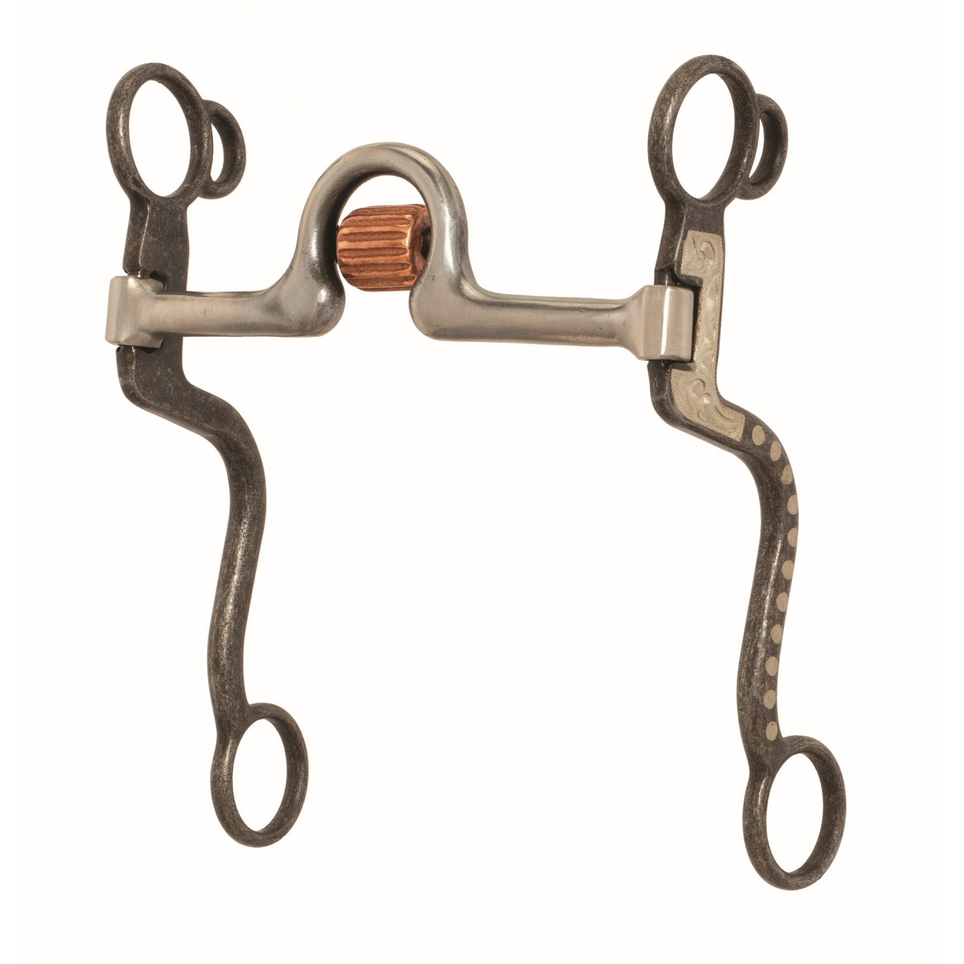Weaver S Shank Horse Bit with 7" Cheeks