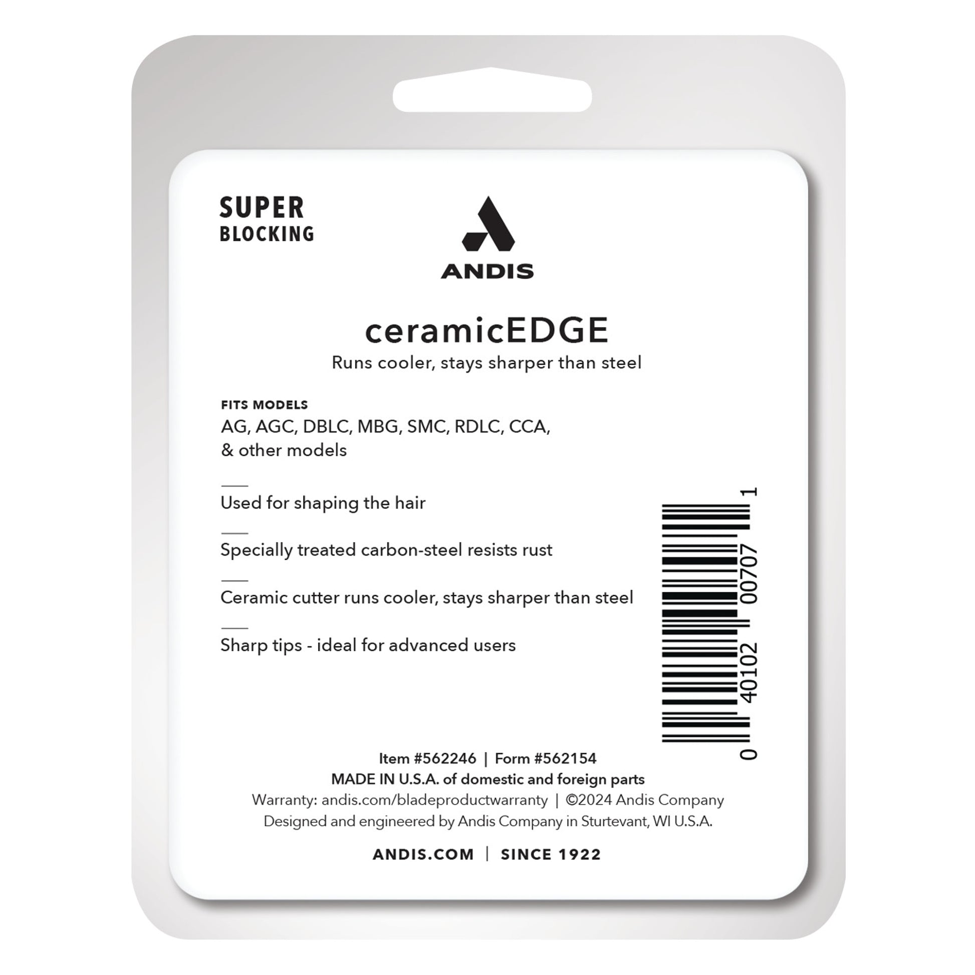 Andis CeramicEdge Super Blocking Blade