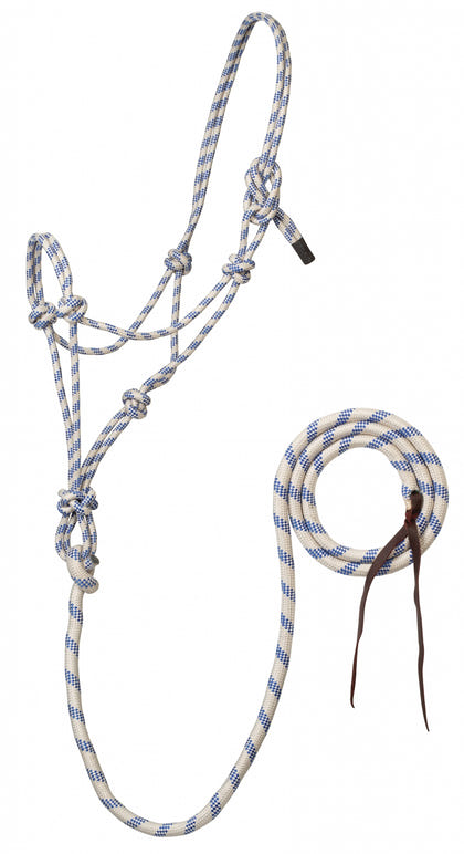 Weaver Rope Horse Halter with Attached Lead