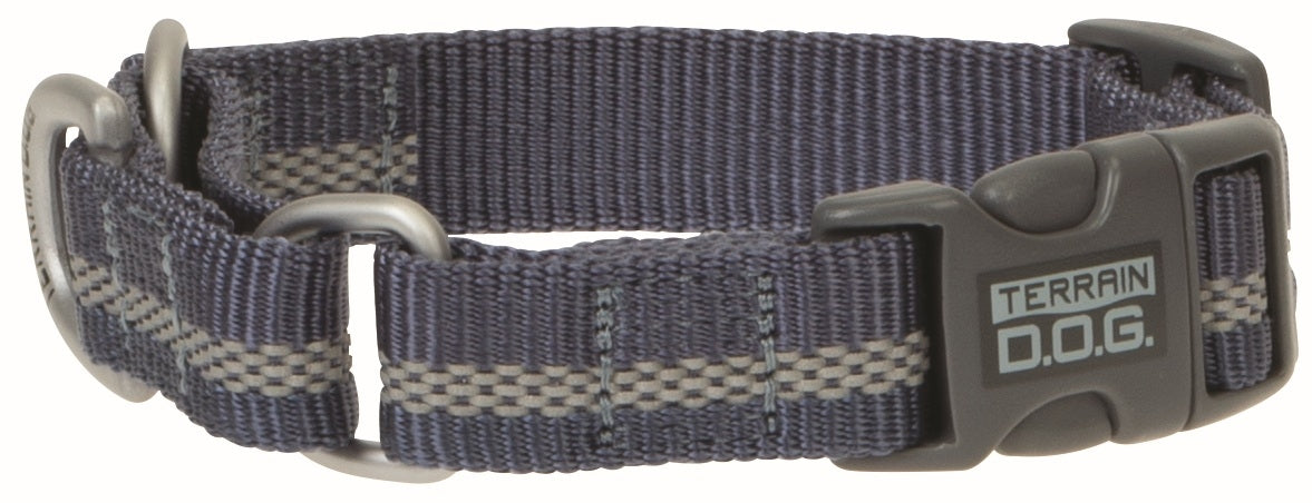 Terrain D.O.G. 2-Tone Reflective Martingale Dog Collar