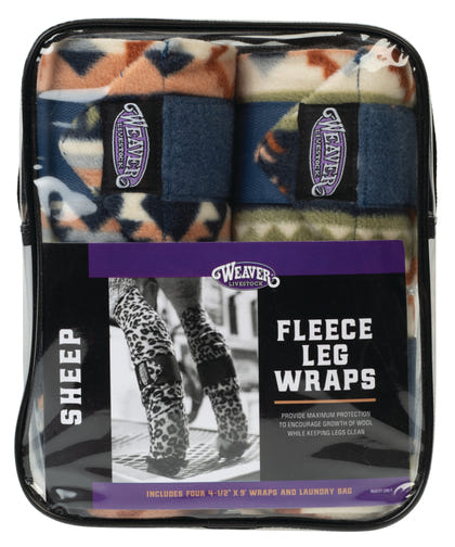 Weaver Sheep Fleece Leg Wraps 2.0 - 4 Pack