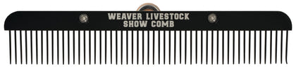 Weaver Teflon Show Comb with Wooden Handle
