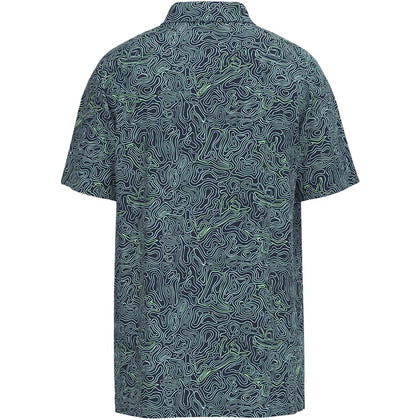 Hooey Mens "The Drive" Inkwell Polo with Cloud Blue
