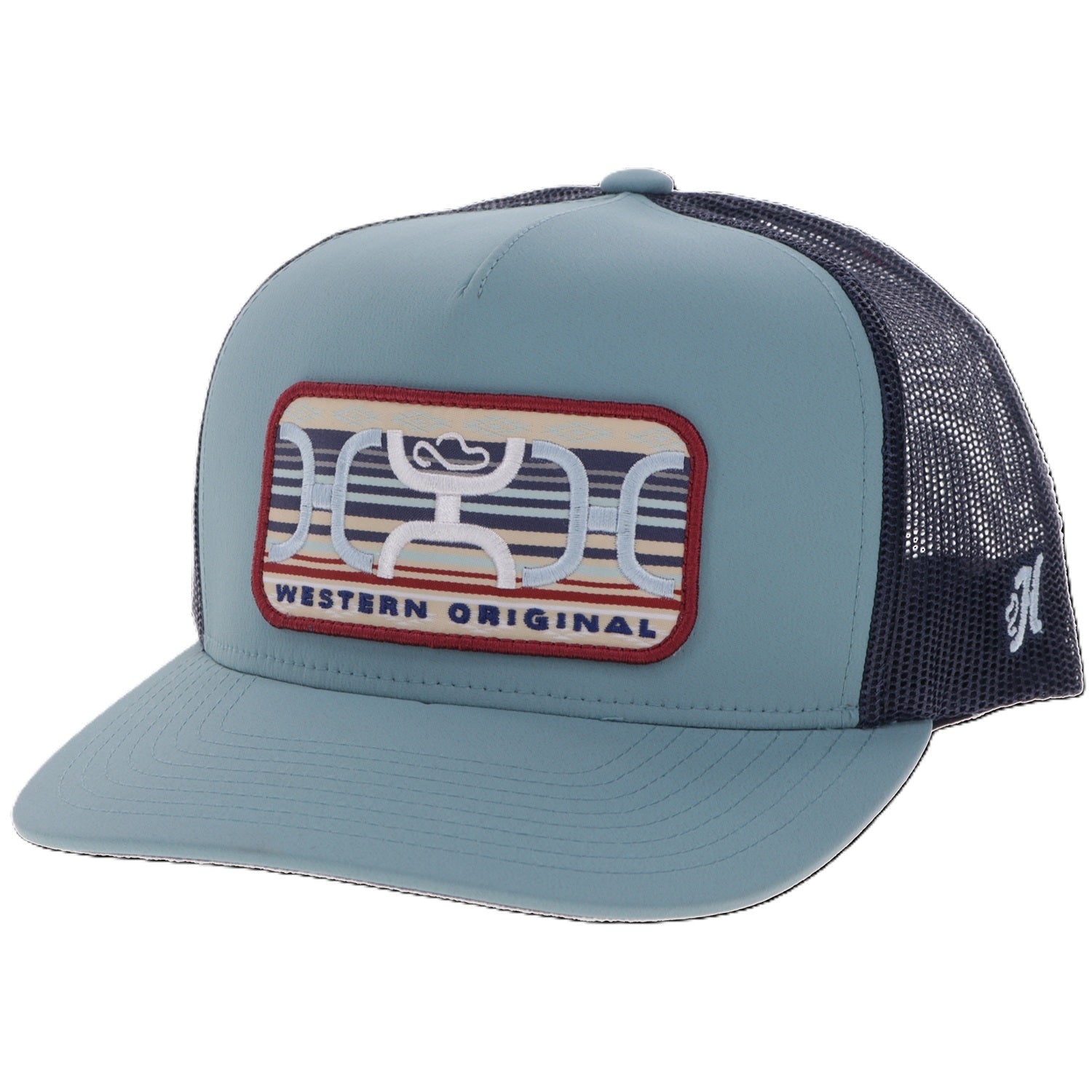 Hooey Loop 5-Panel Trucker Hat with Rectangle Patch