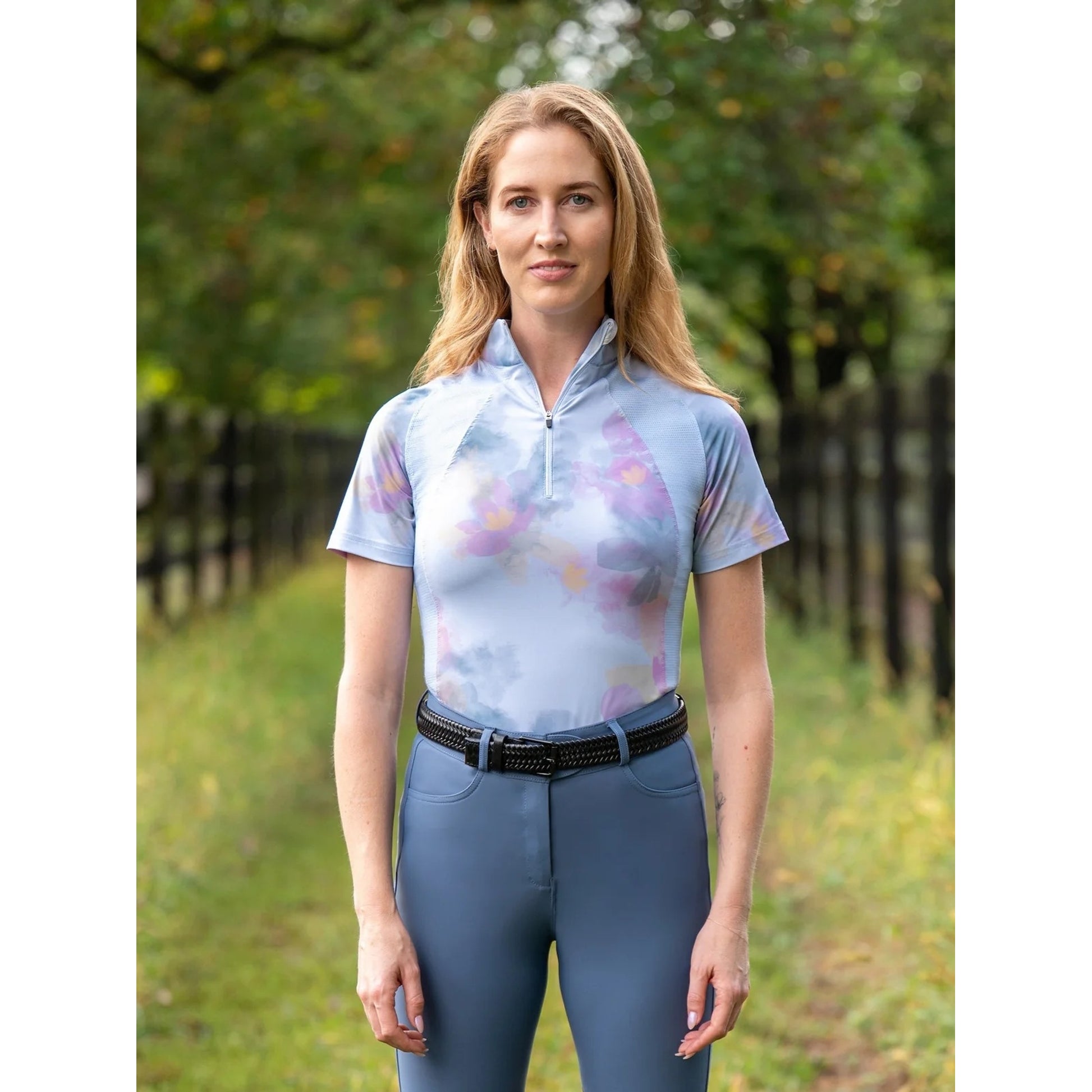 FITS Perfect Fit 1/4 Zip Short Sleeve Shirt