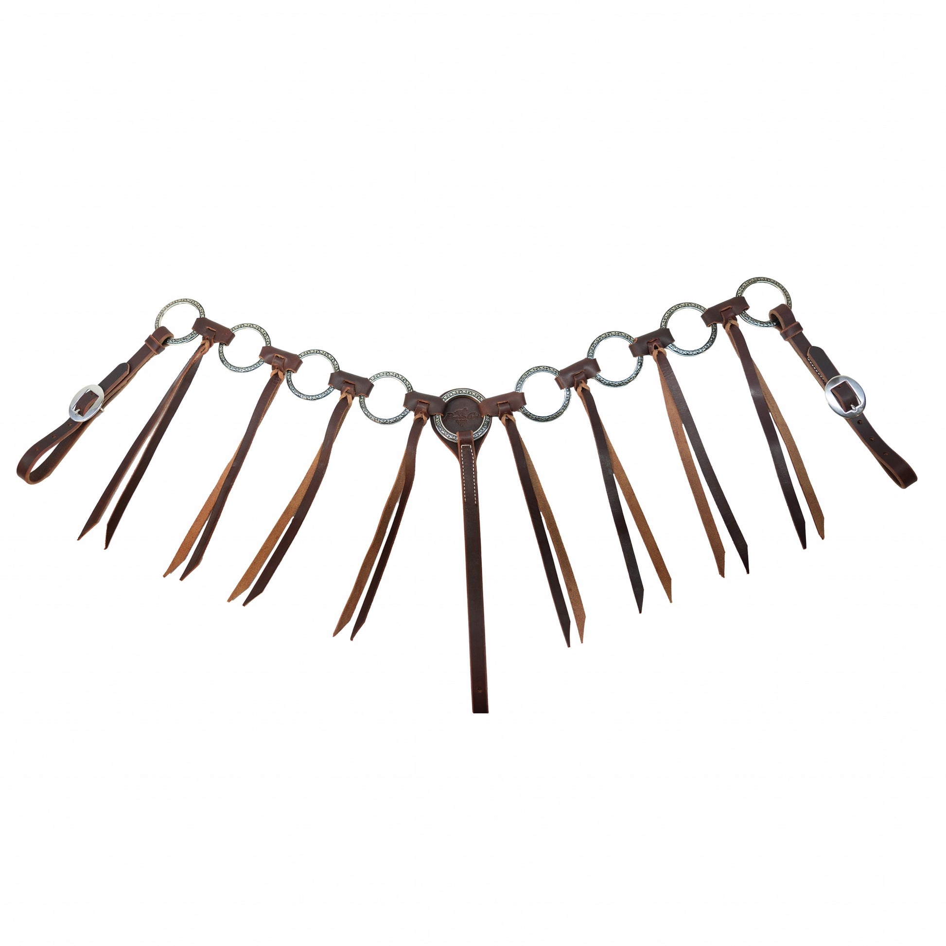 Professionals Choice Ring Tassle Breast Collar