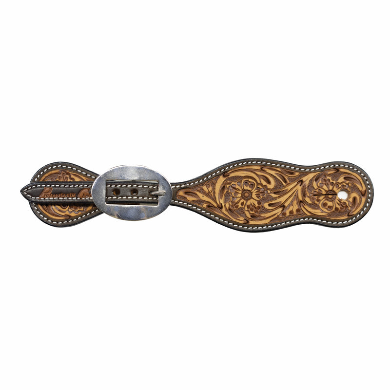 Professionals Choice Sanded Floral Spur Straps