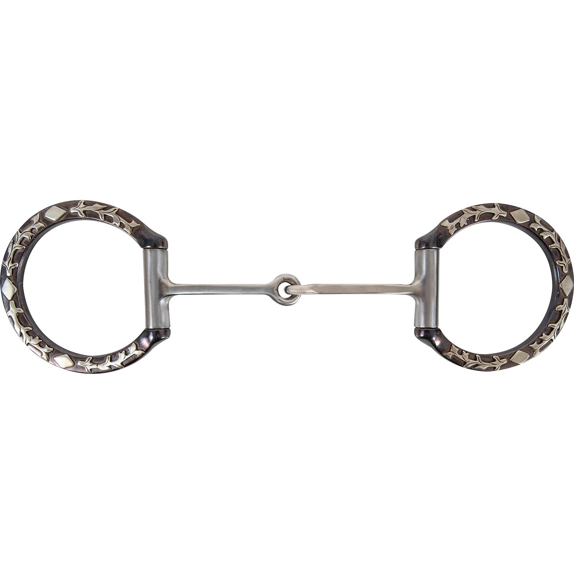 Classic Equine Sherry Cervi D Ring Barrel Bit with Square Bar