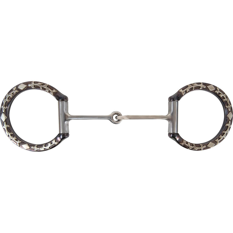 Classic Equine Sherry Cervi D Ring Barrel Bit with Square Bar