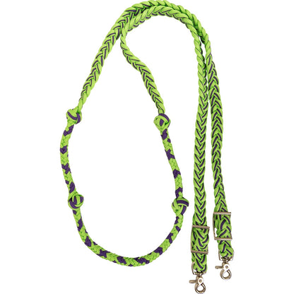 Martin Saddlery Braided Barrel Rein with Knots