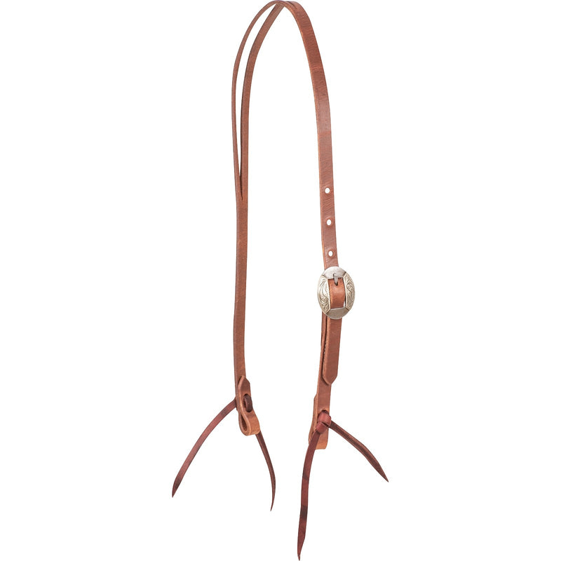 Martin Saddlery Split Ear Harness Headstall with Canyon Buckle Latigo Ties
