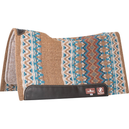 Classic Equine Zone Blanket Top Saddle Pad with Felt Bottom