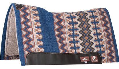 Classic Equine Zone Blanket Top Saddle Pad with Felt Bottom