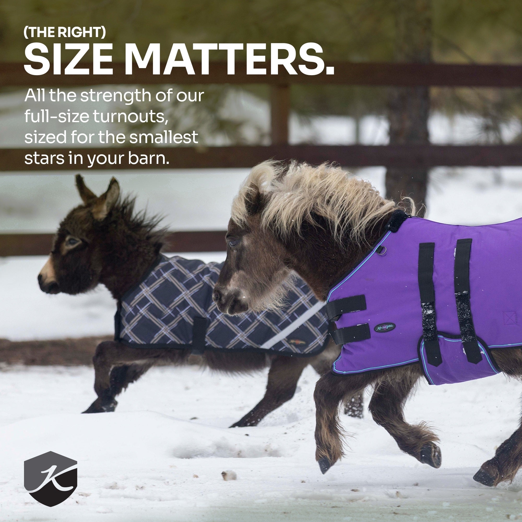 Kensington 1200D Mini Reflective Turnout 300g