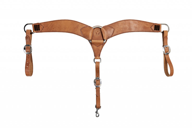 Circle Y PRCA 3-1/2" Contour Tapered Breast Collar
