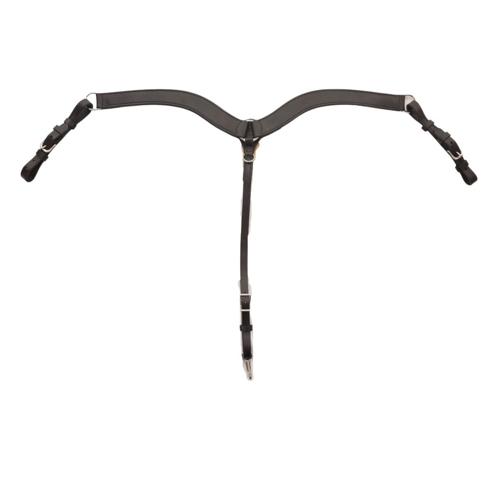 Circle Y No Choke Tapered Smooth Breast Collar