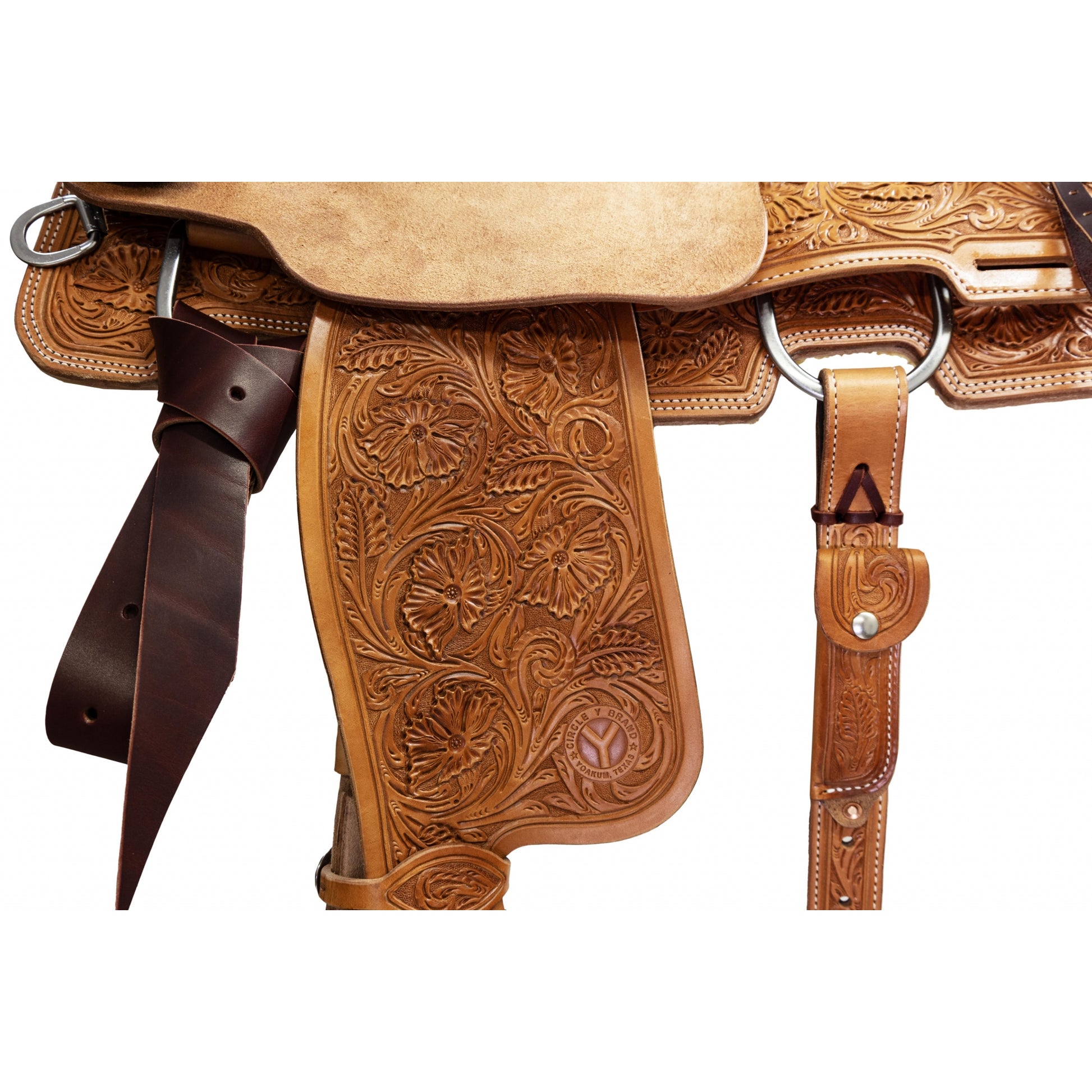 Circle Y PRCA Calf Roper 7/8 Utah Saddle