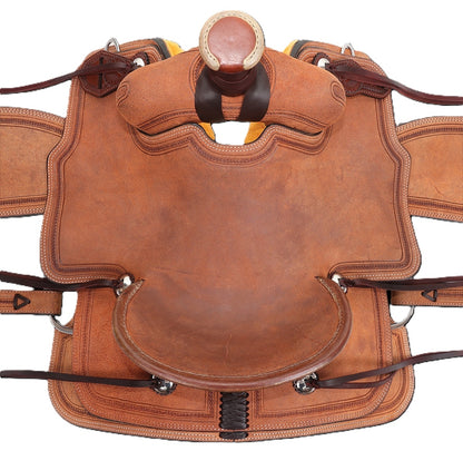 Cirlce Y Riata Ranch Roper Hardseat Saddle
