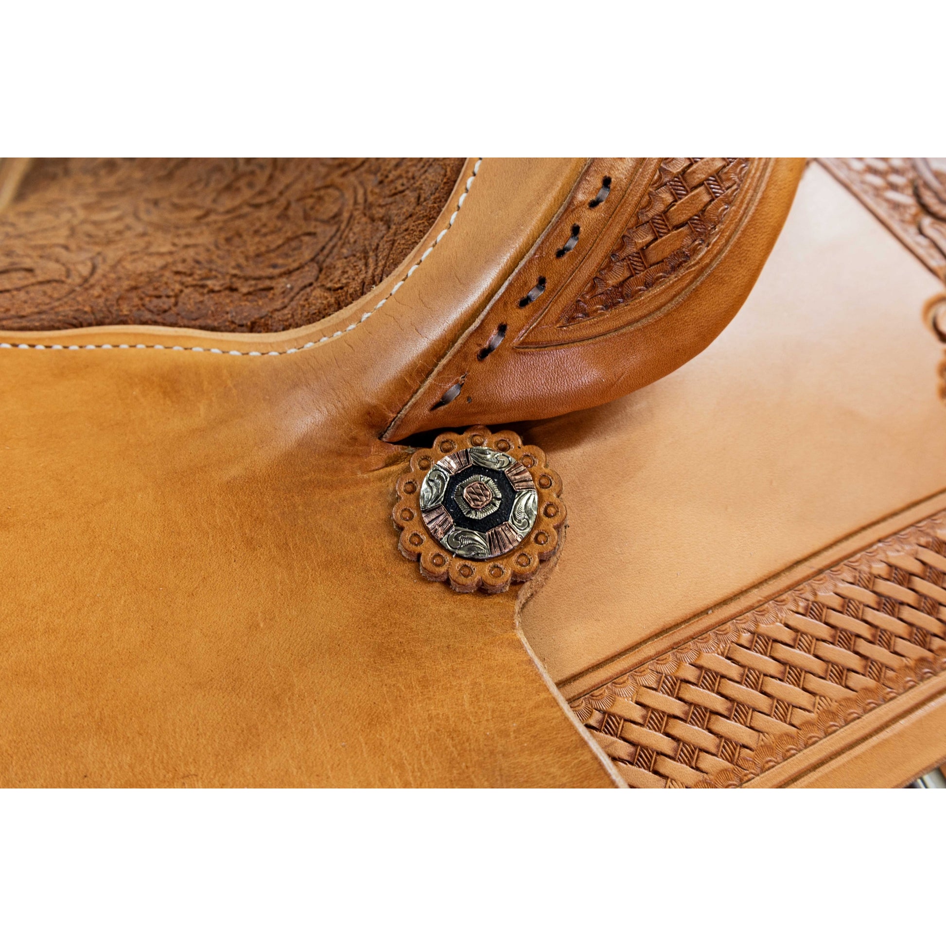 Circle Y PRCA Bulldogger Saddle